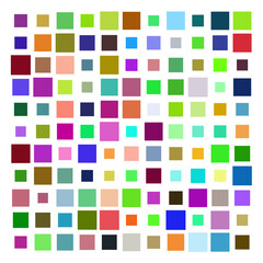 seamless pattern with coloured squares