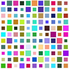 seamless pattern with coloured squares