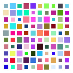seamless pattern with coloured squares