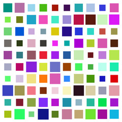 seamless pattern with coloured squares