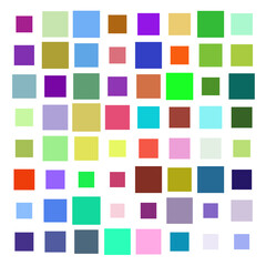 seamless pattern with coloured squares