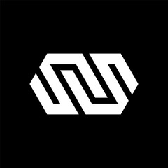 Obraz premium Letter SS creative bold monogram logo