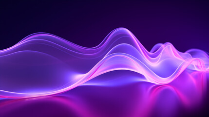 Abstract dark purple vibrant texture. Color flow design. Colorful abstract gradient. Liquid waves for music poster, cover, banner, placard, flyer, presentation. 3D render