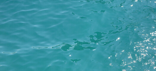 Summer time,  Beautiful blue sea