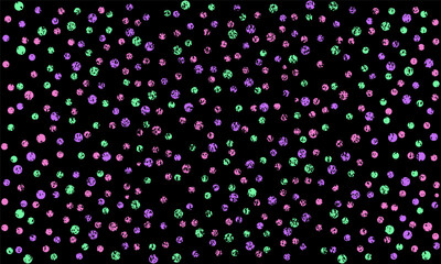 Abstract colorful dots background. Vector illustration