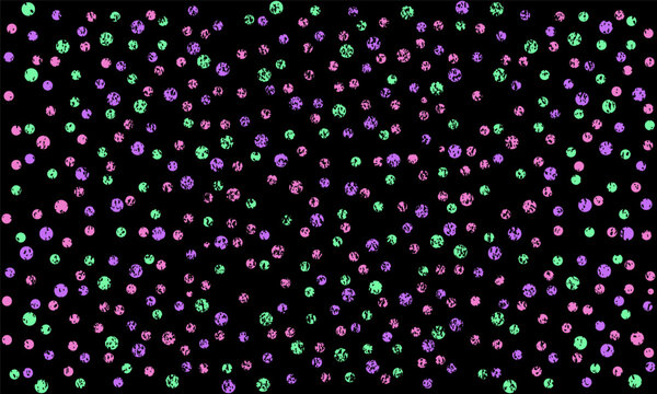 Abstract colorful dots background. Vector illustration