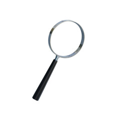 Una lupa que simboliza un icono de búsqueda e investigación