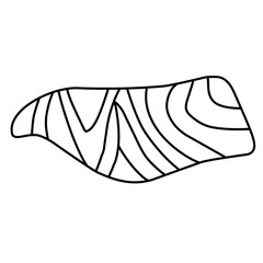 tuna outline icon