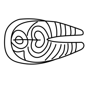 recommend clip art: tuna outline icon