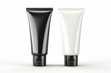 tube of cream isolated