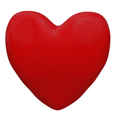 red heart 3d