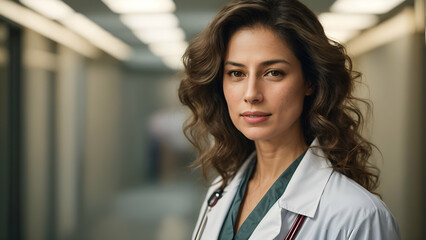 portrait of a female doctor