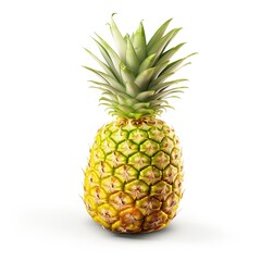 Fototapeta premium pineapple isolated on a white background