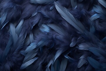 background of beautiful abstract black feathers