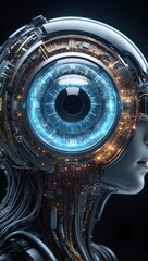 Techno-Spectra: A Kaleidoscope of Digital Enlightenment. AI generated