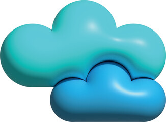 Cloudy weather illustration forecast grey cloud