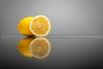Lemons on the table
