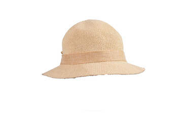 bucket hat head protection design fashion style isolated on white background