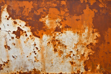 Rough old rusted metal texture