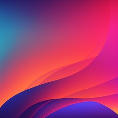 Fototapeta premium Gradient Trendy Neon light colorful background wallpaper. 3D render creative Neon light style Gaming theme. Abstract design Neon light line pattern vector illustration wallpaper.
