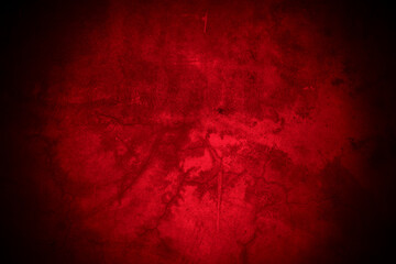 Old wall texture cement black red  background abstract dark color design are light with white gradient background.