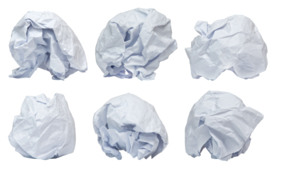 Crumpled paper texture and tissue paper