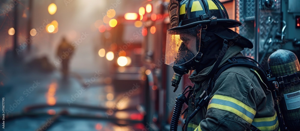 Leinwandbilder professional firefighter ensures that the zipper aligns perfectly creating a snug and secure fit tha