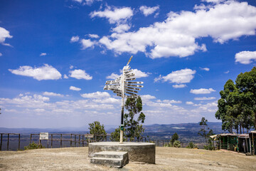 Menengai Crater View Point Nakuru City County Kenya East Africa Landscapes Great Rift Valley Menengai Crater is a massive shield volcano with one of the biggest calderas in the world, in the Great Rif © Antony Trivet