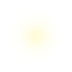 A beautiful star on a transparent background. Png illustration