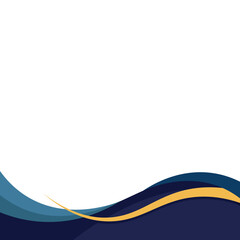 Elegant Curve Footer