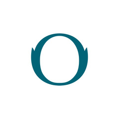 Letter O Logo design, nature, people, technology, engineering, health, medical, automotive, political. education, abstract, sports, animal. adventure. food, round, green, typography, 
