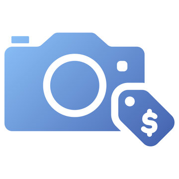 camera icon, vector illustration, simple design, best used for web, banner or presentation