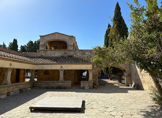 Courtyard of the Monastery of Panagia Filerimos