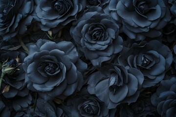 black rose background