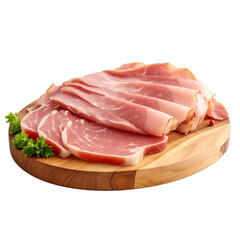 Ham isolated on transparent background