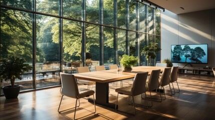 Fototapeta premium modern meeting room