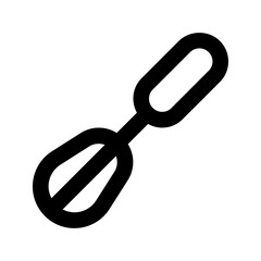 whisk line icon