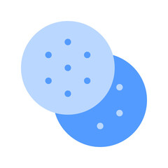 shortbread duotone icon