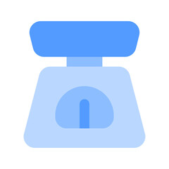 weight scale duotone icon