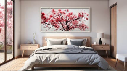 bedroom with white concept