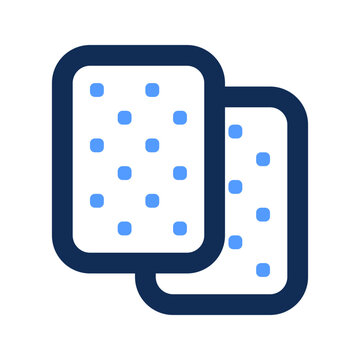 recommend clip art: biscuit outline color icon