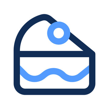 recommend clip art: cake outline color icon