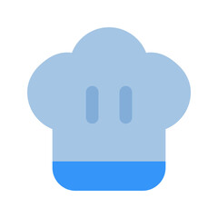 chef hat flat icon