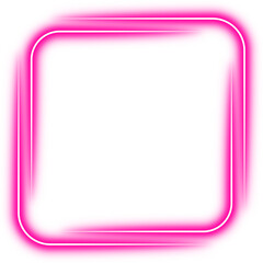 Pink Neon Frame