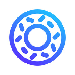 donut gradient icon