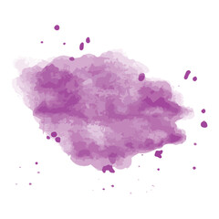 Water color splash splatter stain brush vector.