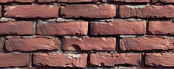 Obraz premium Bricks, realistic effect, flat wall