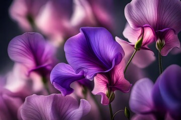 purple orchid flower