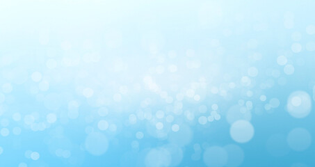 abstract bokeh background blue and white