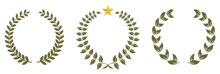 laurel wreath decoration